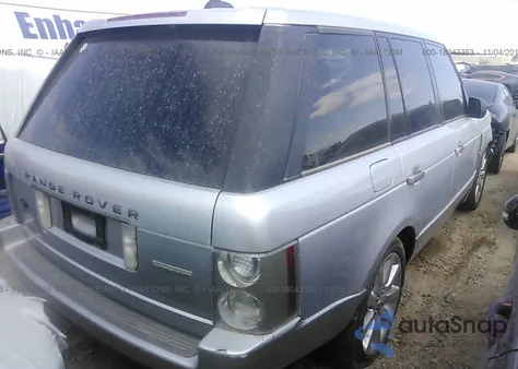 2007 Land Rover Range Rover Supercharged из США, поврежденный, VIN SALMF13437A261589
